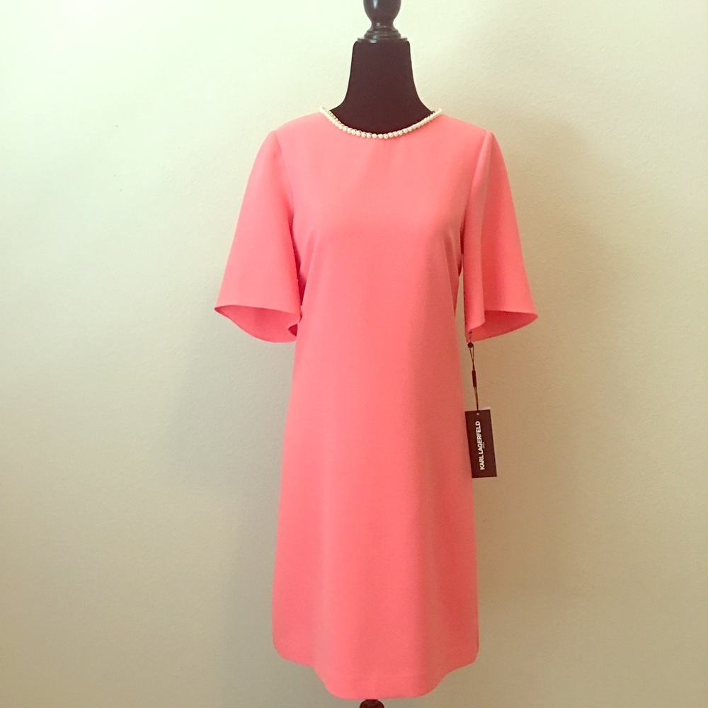 Karl Lagerfeld Pink Dress